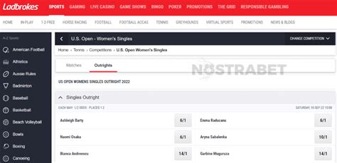 ladbrokes us open betting odds